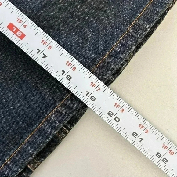 Vintage GAP  2001 Y2K Jean Jacket Dark Wash Blue Denim Size Small - Picture 13 of 15